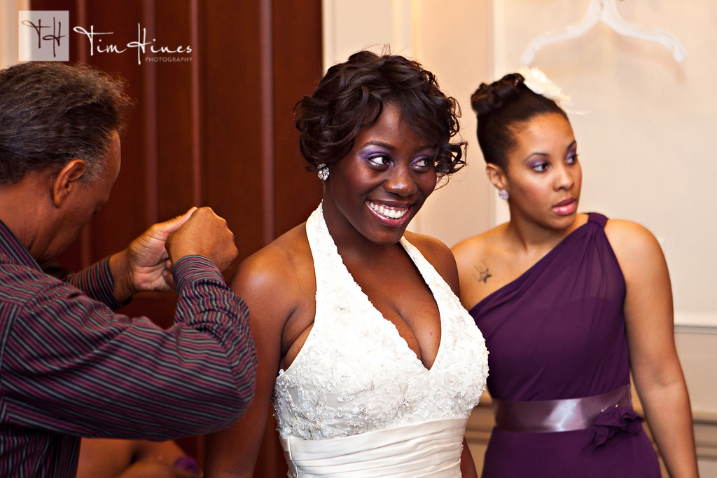 Bride prep at Daniel Stowe Botanical Garden Charlotte Wedding Photographer