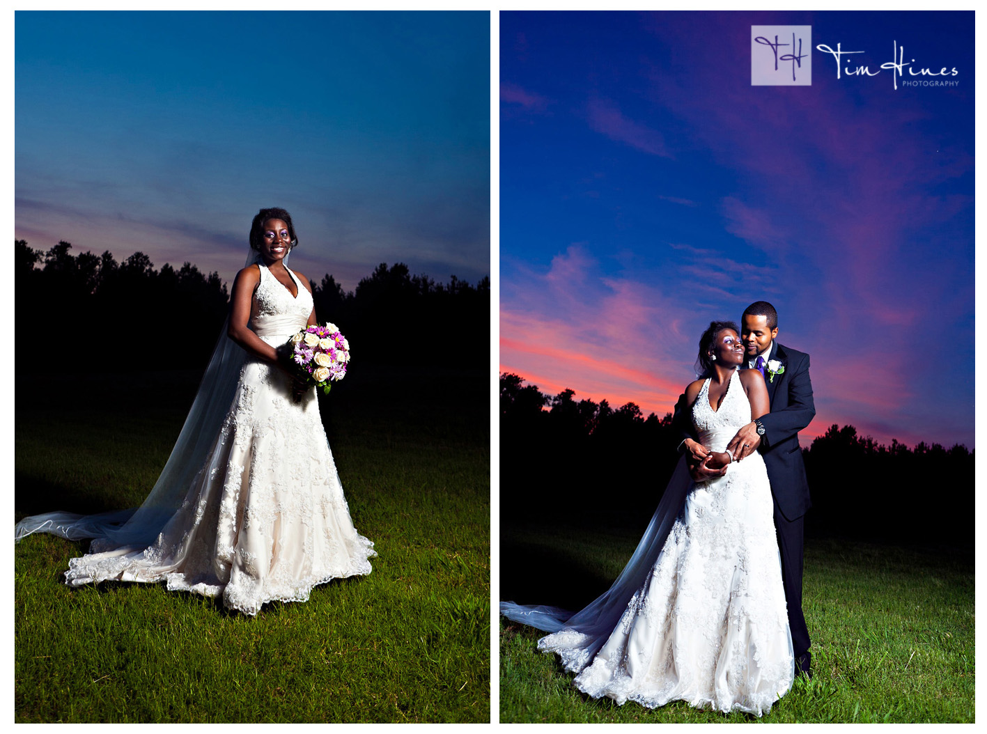 Charlotte Wedding Photographer Bride and groom at Daniel Stowe DSBG 