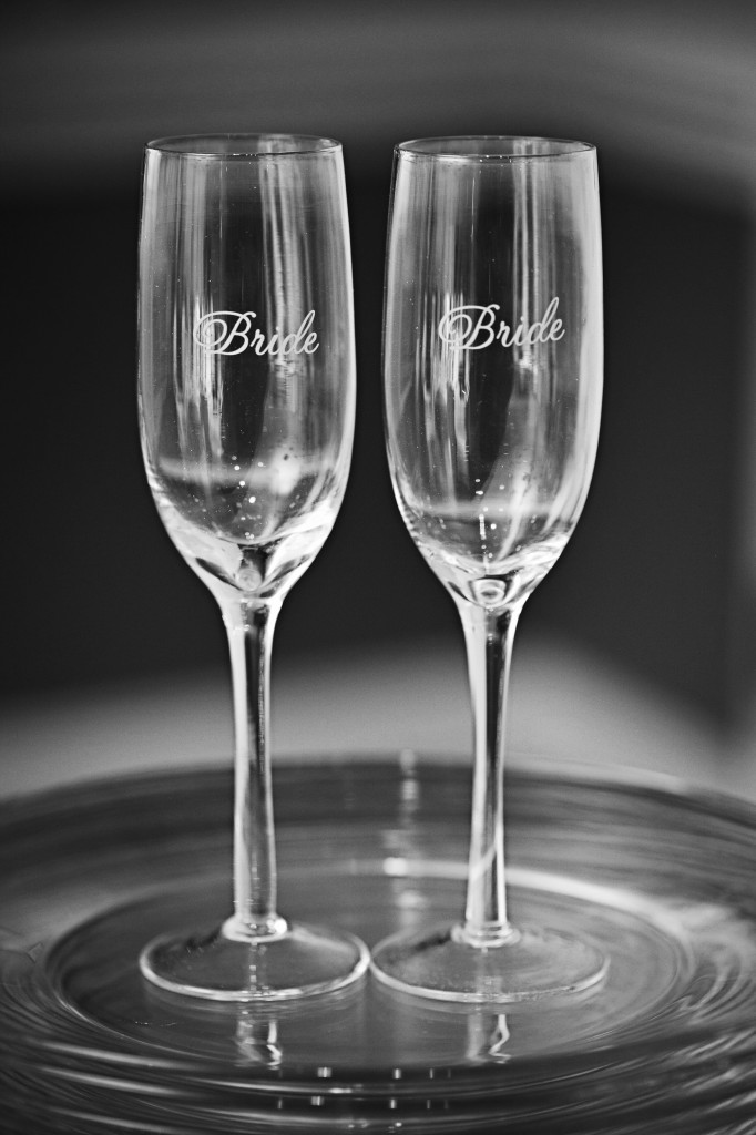Charlotte Wedding Photographer bride champagne