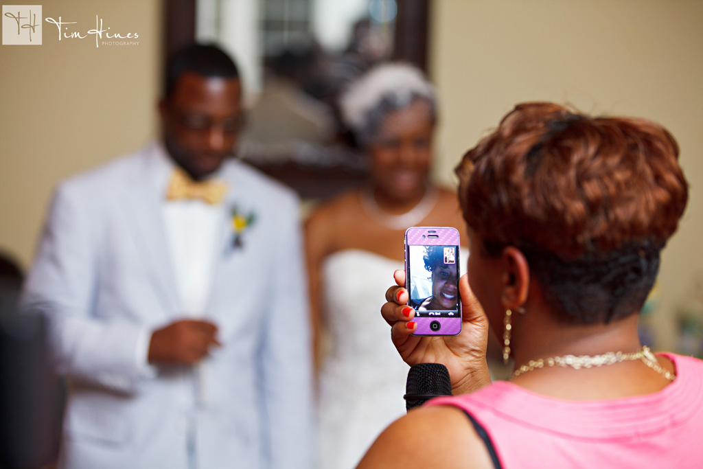 iphone facetime wedding photographers in Charlotte