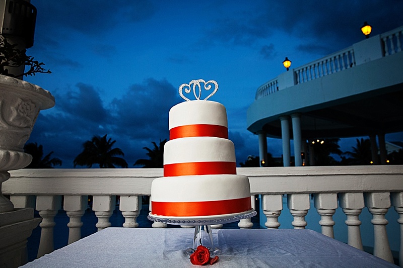 Jamaica Wedding Photographer Charlotte Wedding cake