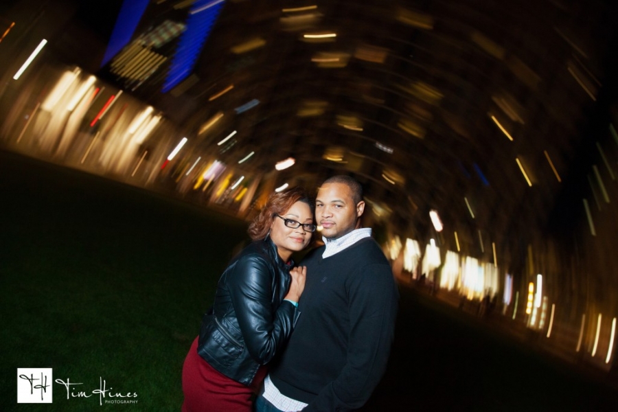 charlotte engagement Romare bearden park